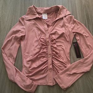 Pink Button Down